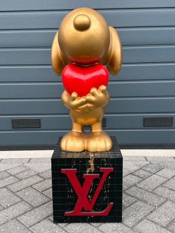 Daluxe Art - 1999 • XXL LV Snoopy Display – 95 cm, Antiek en Kunst