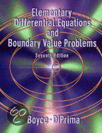Elementary Differential Equations And Boundary Value, Verzenden, Nieuw