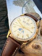 Zodiac - triple calendar moonphase - Zonder minimumprijs -, Handtassen en Accessoires, Horloges | Heren, Nieuw