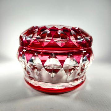 Val Saint Lambert - Charles Graffart - Vase avec couvercle -