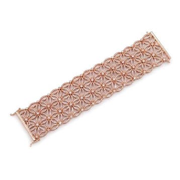 Sans prix de réserve - Bracelet - 14 carats Or rose, 45,29 g
