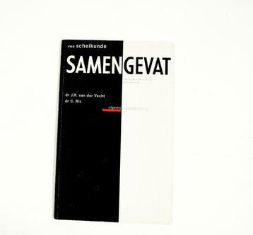 Vwo Samengevat Scheikunde - van der Vecht, Verzenden, Nieuw