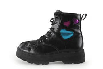Skechers Laarzen Meisjes in maat 34 Zwart, Verzenden, Jongen of Meisje, Skechers, Laarzen
