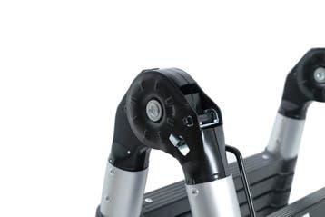 MARK TOOLS Telescopische Vouwladder ALLE MATEN + Gratis TAS, Doe-het-zelf en Bouw, Verzenden, Nieuw, Ladder, Opvouwbaar of Inschuifbaar