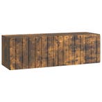 vidaXL Wandmontage TV-kast Gerookt eiken 98 x 31 x 30 cm, Verzenden, Nieuw