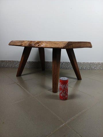 Table basse - Chêne - Table en tronc darbre Organique