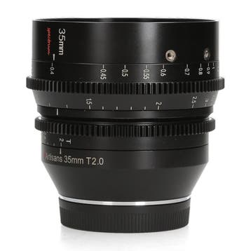 7Artisans Spectrum 35mm f/2 - Sony E - 1 jaar garantie, Audio, Tv en Foto, Foto | Lenzen en Objectieven, Ophalen of Verzenden