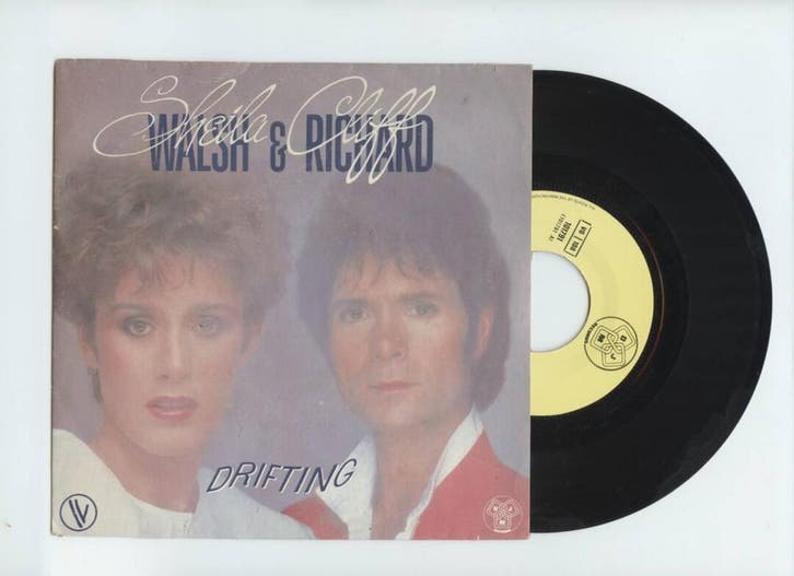 Sheila Walsh & Cliff Richard – Drifting / Its Lonely When T, Cd's en Dvd's, Vinyl Singles, Ophalen of Verzenden