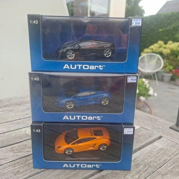 Autoart 1:43 - Model coupé (3) - Lamborghini Gallardo, Hobby & Loisirs créatifs, Voitures miniatures | 1:5 à 1:12