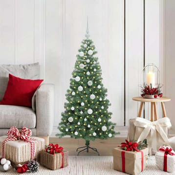 vidaXL Kerstboom Groen 120 cm PVC, Verzenden, Nieuw
