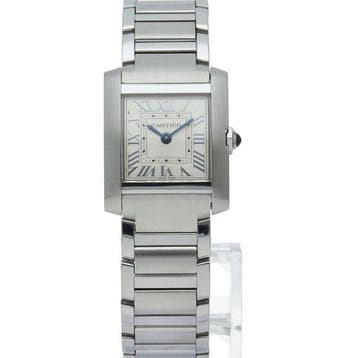 Cartier - Tank Française SM Watch - WSTA0065 - Dames -