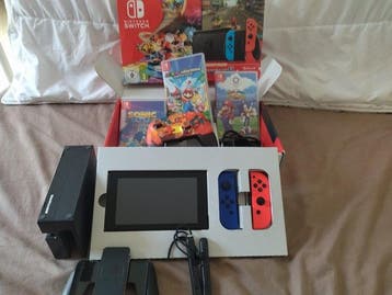 Switch - Console de jeu NINTENDO Switch avec jeux -, Games en Spelcomputers, Nieuw