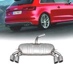 SILENCIEUX DECHAPPEMENT AUDI A3 HATCHBACK 13-20 LOOK S3, Autos : Pièces & Accessoires, Systèmes d'échappement, Verzenden