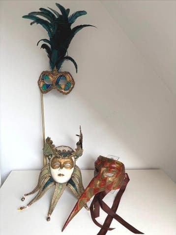 Carnavalsmasker (3) - Italië - 2000-2010 - Maskers