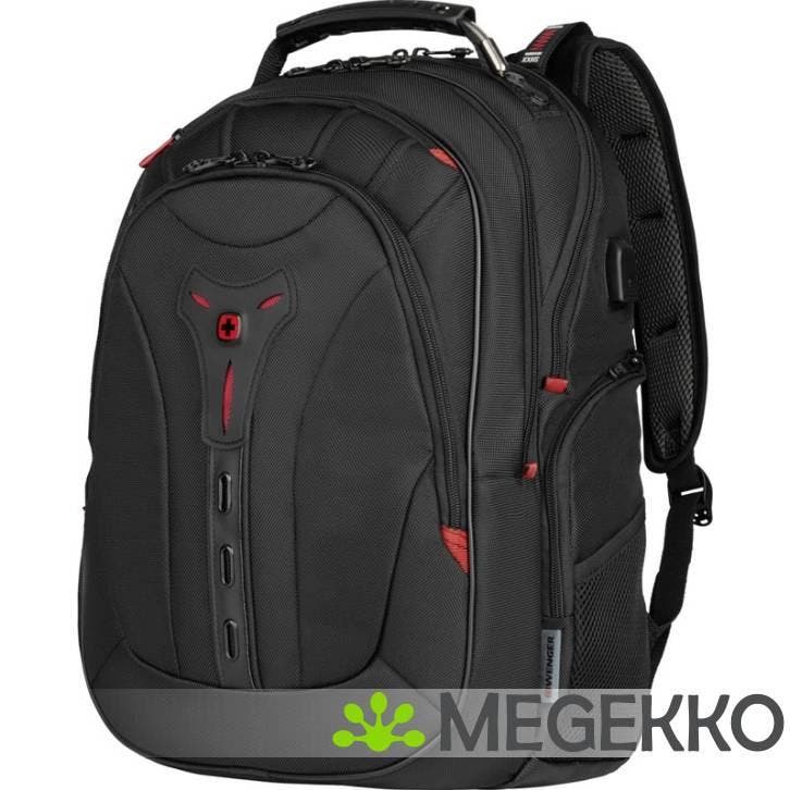Wenger Pegasus Deluxe Ballistic Notebook rugzak 16 zwart, Computers en Software, Laptoptassen, Nieuw, Verzenden