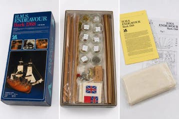 A.L. 1:80 - Scheepsbouwers scheepsmodel - H.M.S. ENDEAVOUR
