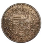 Autriche. Léopold Ier. Thaler (taler) 1668, Postzegels en Munten