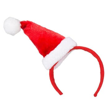Kerst Haarband Kerstmuts Rood, Verzenden