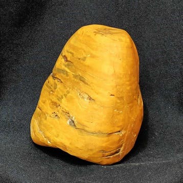 Pièce dambre jaune Entièrement polie - Hauteur : 140 mm -