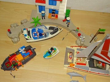 Playmobil - Ville - PB-2028 - Playmobil Haven met boten -