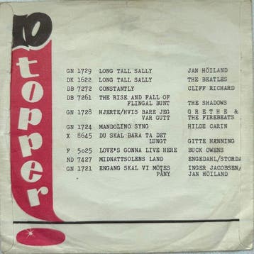 Beatles - A Hard Days Night / Things We Said Today (Norway), Nieuw in verpakking