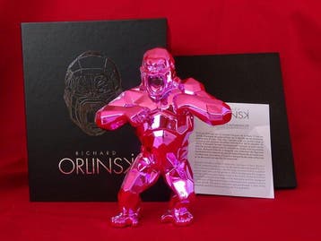 Richard Orlinski (1966) - Kong Spirit - Pink Edition
