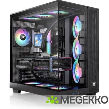 Thermaltake View 380 XL TG ARGB Midi Tower Zwart, Verzenden
