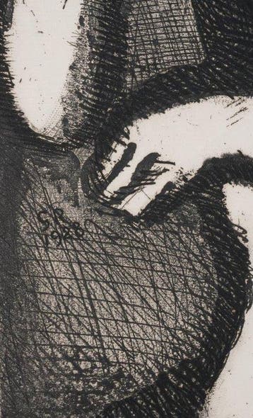 Georges Rouault (1817-1958) - Nu au repos