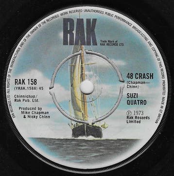 Suzi Quatro - 48 Crash, Verzenden