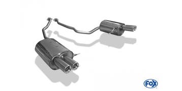 FOX BMW X5 E53 einddemper rechts/links - 2x76 type 13 rechts, Verzenden, Nieuw