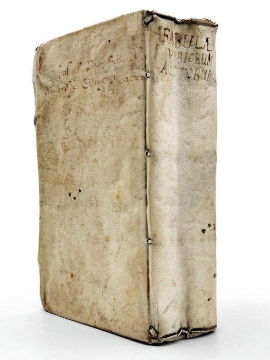 Aesop - [Fabeln, 237 Stiche] Fabulae variorum auctorum -, Antiek en Kunst, Antiek | Boeken en Manuscripten