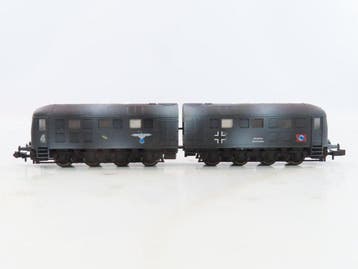 Roco N - Diesellocomotief (1) - D311 Wehrmacht locomotief in, Nieuw