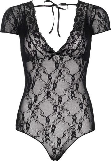 Sexy lingerie Floral Lace Backless Teddy (intimiteit), Verzenden