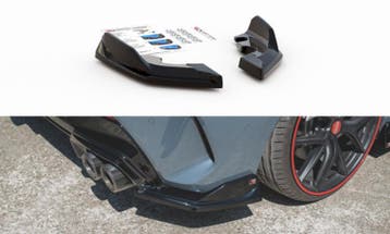 Aanzet bumperhoeken Achter V4 BMW F40 Maxton Design B2927