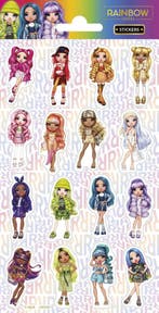 Rainbow High Stickers Glitter, Verzenden, Nieuw