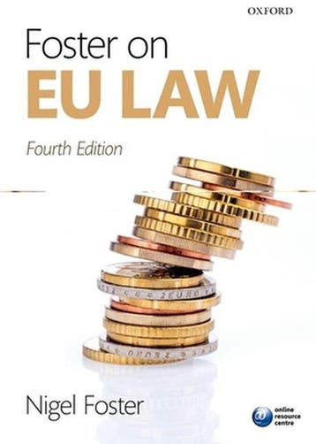 Foster on EU Law 9780199670796 Nigel Foster, Verzenden, Nigel Foster