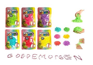 Squirmy worms 50gr. in zak 6 ass., Kinderen en Baby's, Ophalen of Verzenden, Nieuw