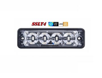 SSLT4 - 4 X 3 Watt LEDS, ECE-R65 12/24V, Ophalen of Verzenden