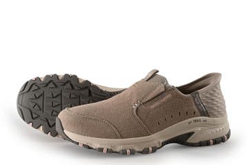 Skechers Instappers in maat 38 Bruin, Skechers, Bruin, Verzenden, Instappers