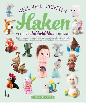 Héél veel knuffels haken met deze dubbeldikke Dendennis, Verzenden, Zo goed als nieuw, Dendennis