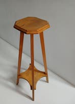 Plantentafel - Hout - Antiek, Antiek en Kunst