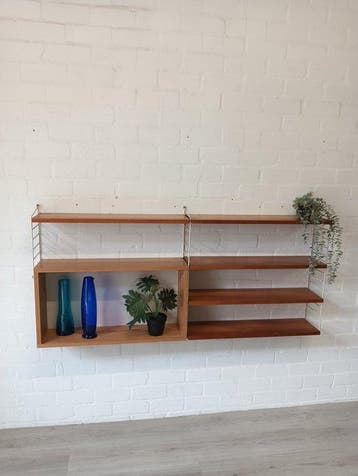 Kajsa and Nisse Strinning - Wandrek - Hout, Staal - Met
