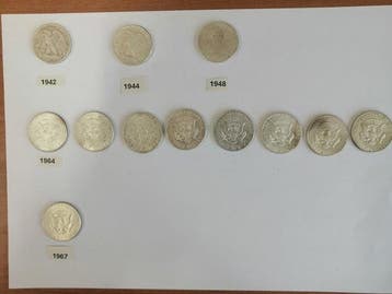 Verenigde Staten. 1/2 Dollar (Zonder minimumprijs)