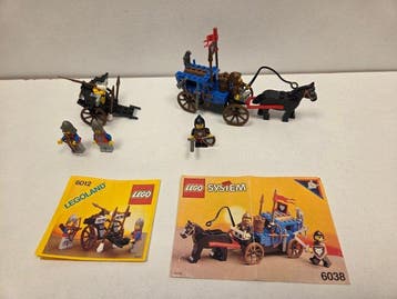 Lego Set - Castle - LEGO Wolfpack Renegades 6038 + LEGO