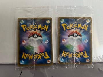 Pokémon - 2 Verzegelde kaart - Pikachu 208/S-P, Hobby en Vrije tijd, Nieuw
