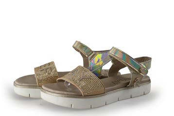 Replay Sandalen Meisjes in maat 34 Goud, Kinderen en Baby's, Kinderkleding | Schoenen en Sokken, Jongen of Meisje, Schoenen, Zo goed als nieuw