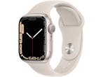 Apple Watch Series 7 - Smartwatch - Zuurstofmeting ECG - Wit, Handtassen en Accessoires, Smartwatches, Verzenden, Zo goed als nieuw