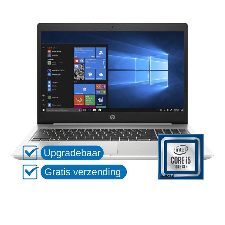 HP ProBook 450 G7 i5-10210U 8GB DDR4 256GB NVMe, Informatique & Logiciels, Ordinateurs portables Windows, Enlèvement ou Envoi