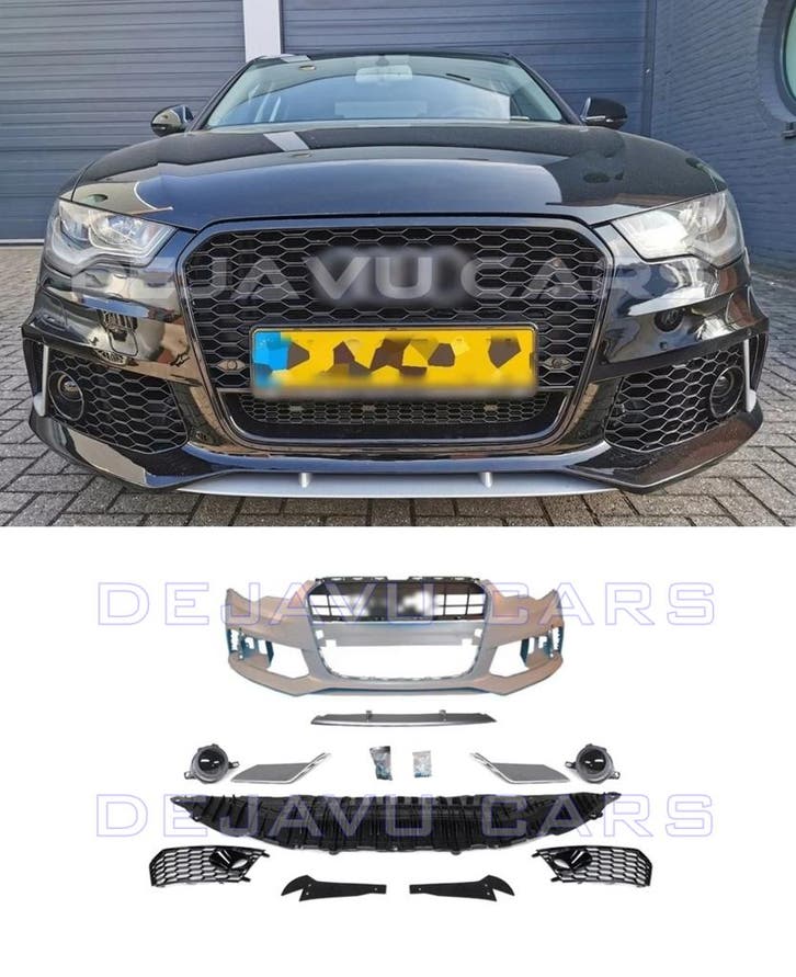RS6 Look Voorbumper voor Audi A6 C7 4G / S line / S6, Autos : Divers, Tuning & Styling, Enlèvement ou Envoi
