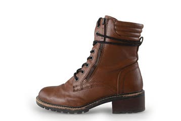 Jana Veterboots in maat 37 Cognac, Verzenden, Overige typen